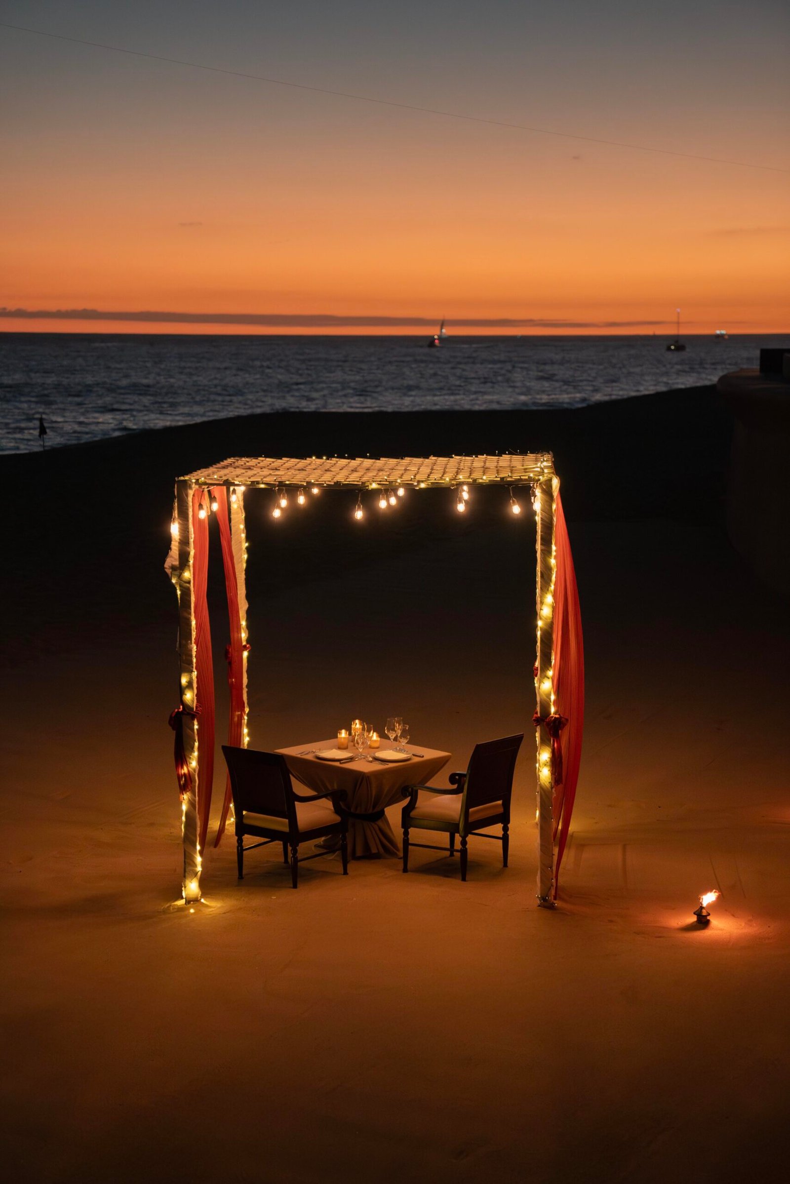 Private Dinner at the Beach or Gazebo