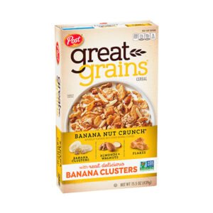 Cerial Great Grains Banana Nut Crunch 439gr