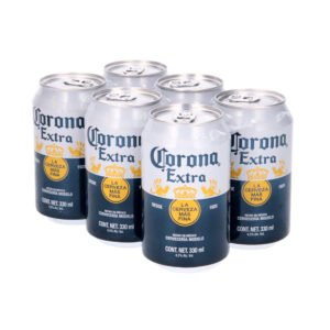 Beer Corona Can 340 ml 6 Pack