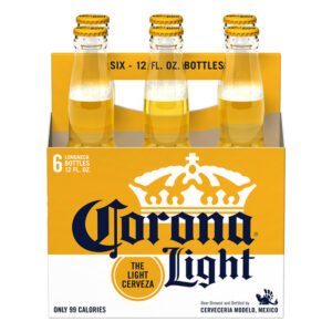 Beer Cerveza Corona Light 6 Pack