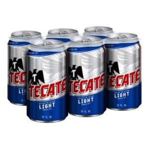 Beer Tecate Light Can 340 ml 6 Pack