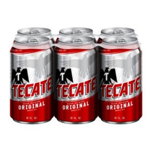 Beer Tecate Can 340 ml 6 Pack