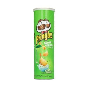 Pringles Sour Cream & Onion Potato Crisps Chips 4.83 oz