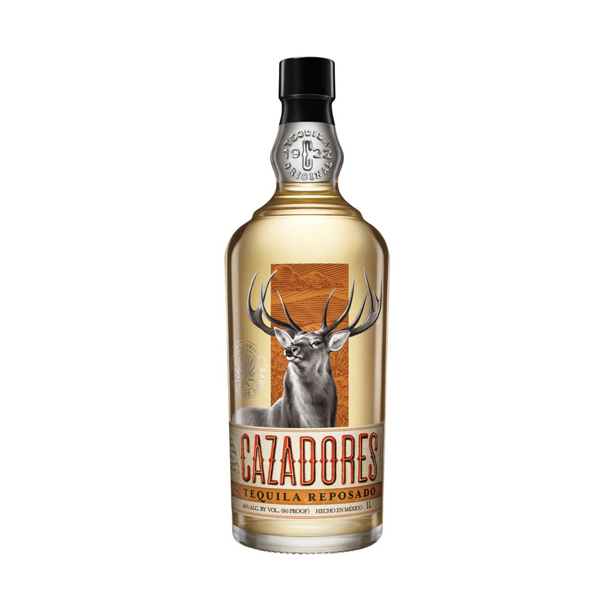 Tequila Cazadores Reposado 1L